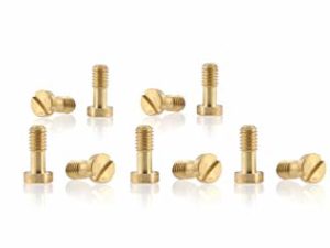 SI-CH89 - Metric Brass Screws 2.5 x 6mm for Carrera (10)