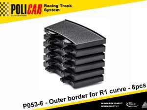 PC-P053-6 - Outer border for R1 curve - 6pcs