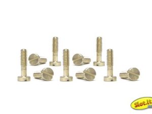 SI-CH52 - Metric Brass Screws 2.2 x 8mm Big Head (10)