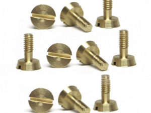 SI-CH54b - Slot.it Metric Brass Screws 2.2 x 5.3mm Tapered Large Head (10)