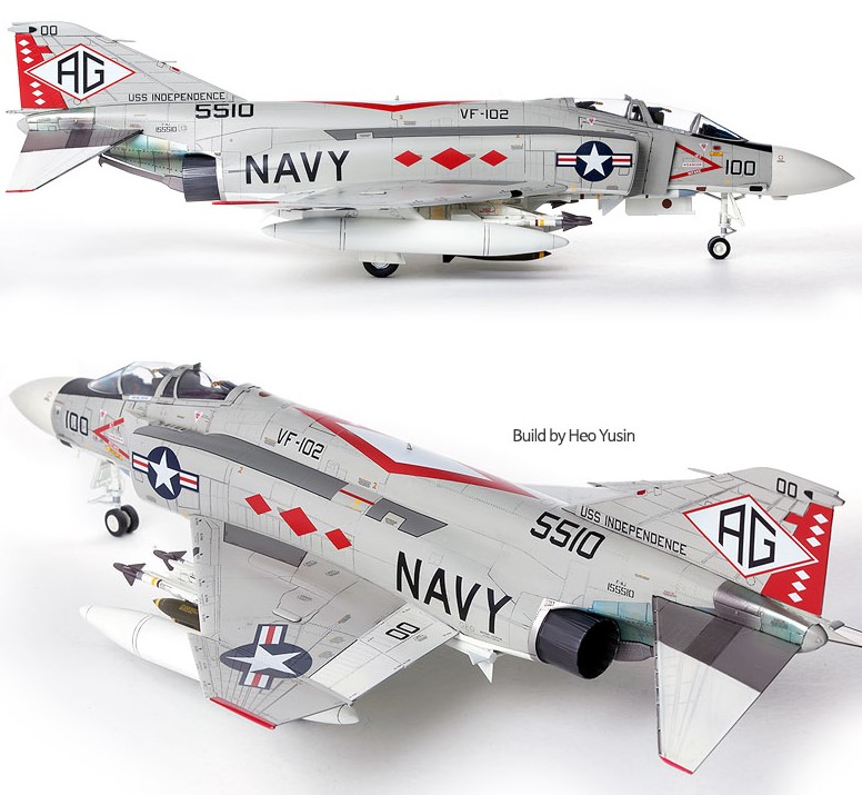 ACA12323 - 1:48 USN F-4J Phantom II "VF-102 Diamondbacks" - Image 5