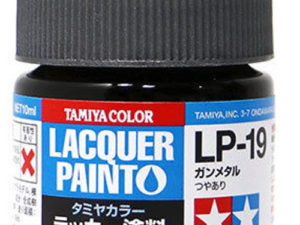 Tam82119 - Tamiya Lacquer Paint - LP-19 Gun Metal (10ml)