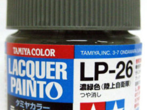 Tam82126 - Tamiya Lacquer Paint - LP-26 Dark Green (JGSDF) (10ml)