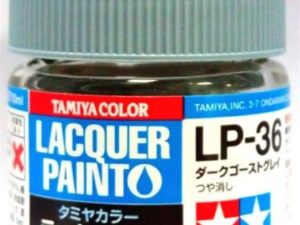 Tam82136 - Tamiya Lacquer Paint - LP-36 Dark Ghost Gray (10ml)