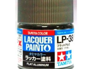 Tam82138 - Tamiya Lacquer Paint - LP-38 Flat Aluminum (10ml)