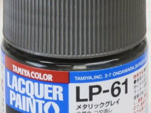 Tam82161 - Tamiya Lacquer Paint - LP-61 Metallic Grey (10ml)