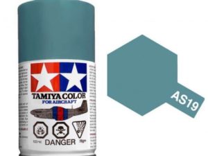 Tam86519 - Tamiya Spray Paint AS-19 Intermediate Blue (US Navy) - (For Hard Plastic) (100ml)