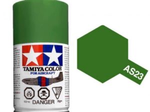 Tam86523 - Tamiya Spray Paint AS-23 Light Green (Luftwaffe) - (For Hard Plastic) (100ml)