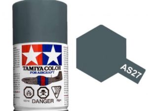 Tam86527 - Tamiya Spray Paint AS-27 Gunship Gray 2 - (For Hard Plastic) (100ml)