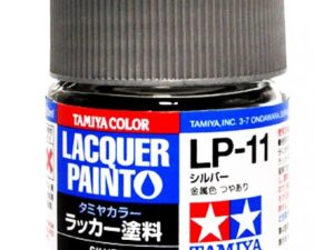 Tam82111 - Tamiya Lacquer Paint - LP-11 Silver (10ml)