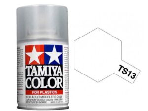 Tam85013 - Tamiya Spray Paint TS-13 Clear (For Hard Plastic) (100ml)