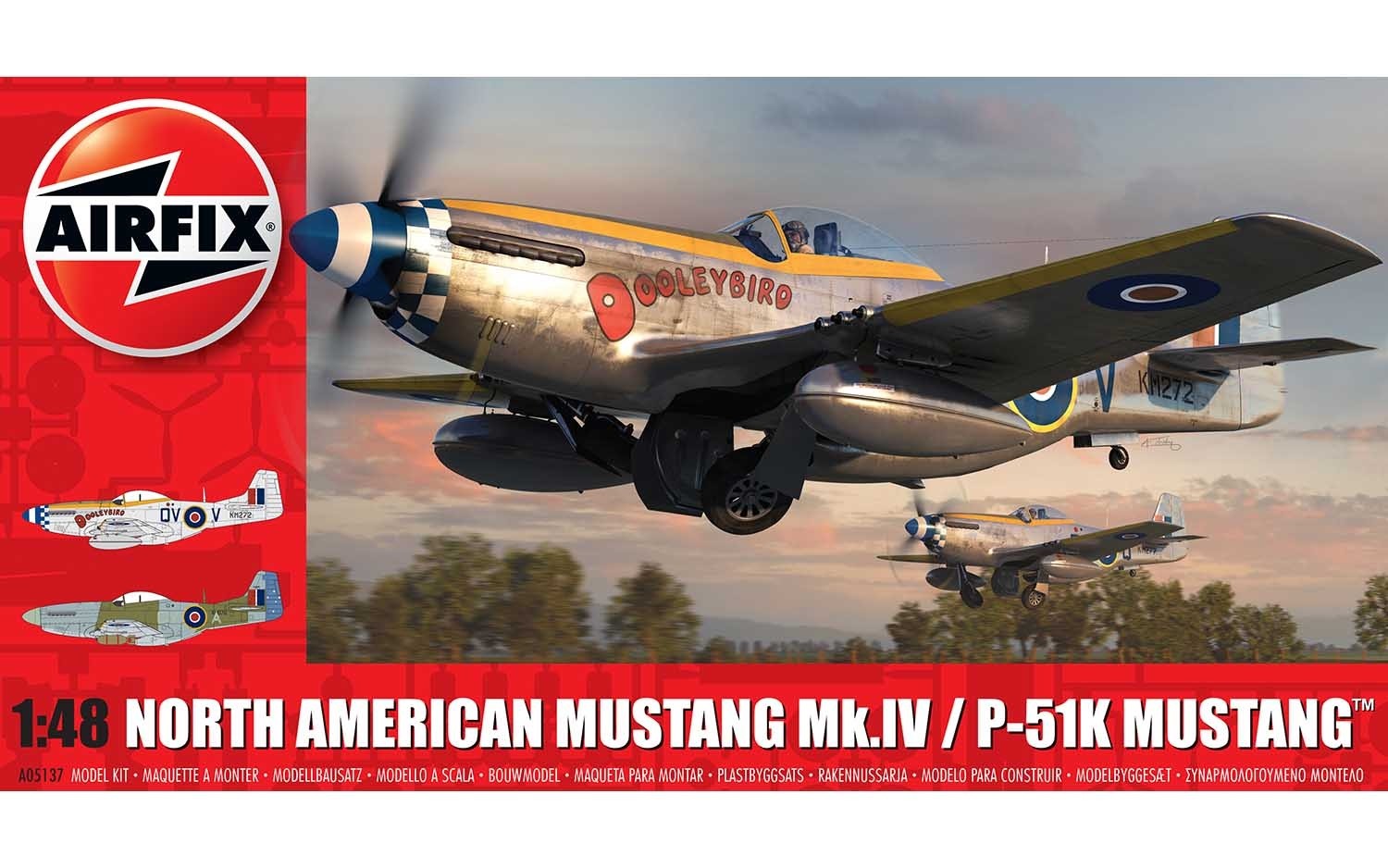 Air-A05137 - 1:48 North American Mustang Mk.IV