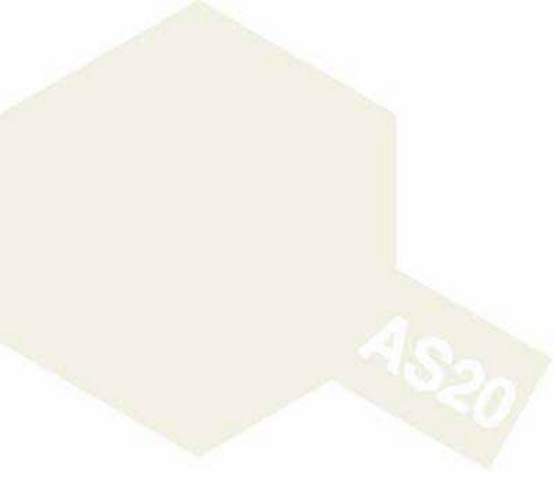 Tam86520 - Tamiya Spray Paint AS-20 Insignia White (US Navy) - (For Hard Plastic) (100ml) - Image 2
