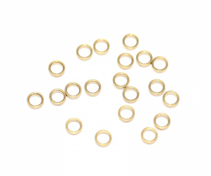 SP062201 - Sloting Plus - Spacer 0.5 mm MINI BRONZE for axle 2.38 mm (3/32´´) (20) - Image 2
