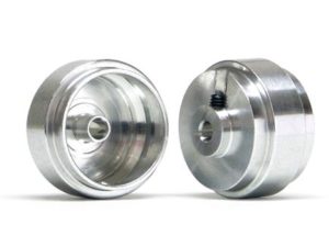 SI-W17309715A - Slot.it Aluminium 17.3x9.75x1.5 Hubs M2 grub, Silver