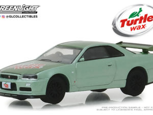 GL30017 - 1:64 Hobby Exclusive - 2000 Nissan Skyline GT-R (BNR34) Turtle Wax
