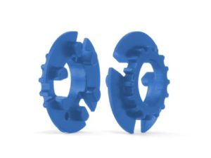 SI-CH107 - Z16 Pulley for Mg Wheels in 4WD System (Cyan) (2)
