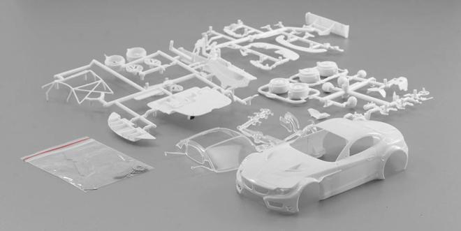 SC-3604 - BMW Z4 GT3 White Body Kit - Image 2