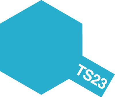 Tam85023 - Tamiya Spray Paint TS-23 Light Blue (For Hard Plastic) (100ml) - Image 2