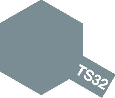 Tam85032 - Tamiya Spray Paint TS-32 Haze Grey (For Hard Plastic) (100ml) - Image 2