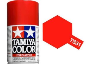 Tam85031 - Tamiya Spray Paint TS-31 Bright Orange (For Hard Plastic) (100ml)