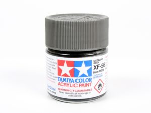Tam81356 - Tamiya XF-56 Metallic Grey Acrylic Paint (23ml)