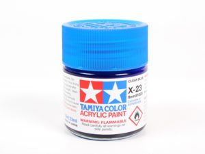 Tam81023 - X-23 Clear Blue Acrylic Paint