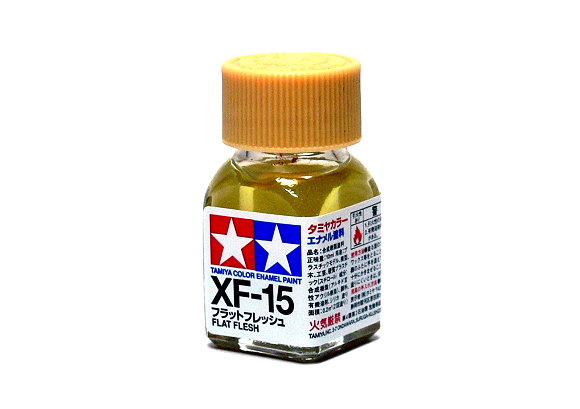 Tam80315 - Tamiya XF-15 Flat Flesh Enamel Paint (10ml)