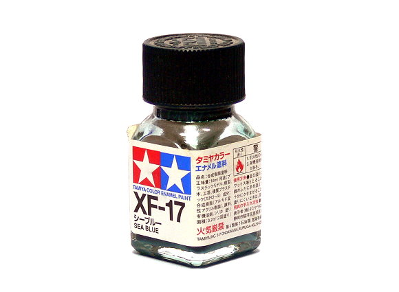 Tam80317 - Tamiya XF-17 Sea Blue Enamel Paint (10ml)