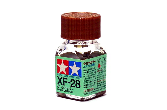 Tam80328 - Tamiya XF-28 Dark Copper Enamel Paint (10ml)