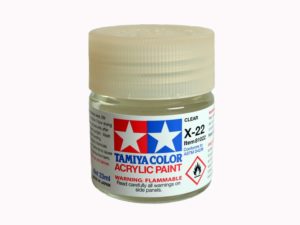 Tam81022 - Tamiya X-22 Clear Acrylic Paint (23ml)