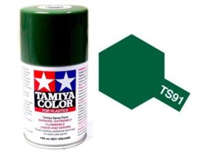 Tam85091 - Tamiya Spray Paint TS-91 Dark Green "JGSDF" (For Hard Plastic) (100ml)