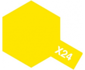 Tam80024 - Tamiya X-24 Clear Yellow Enamel(10ml) - Image 2