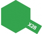 Tam80028 - Tamiya X-28 Park Green Enamel (10ml) - Image 2