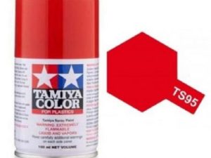 Tam85095 - Tamiya Spray Paint TS-95 Pure Metallic Red (For Hard Plastic) (100ml)
