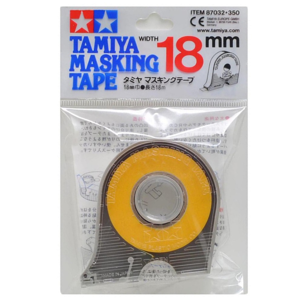 Tam87032 - 18mm Masking Tape with Dispenser (18meter) - Image 2