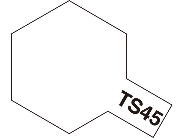 Tam85045 - Tamiya Spray Paint TS-45 Pearl White (For Hard Plastic) (100ml) - Image 2