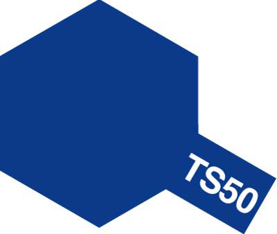 Tam85050 - Tamiya Spray Paint TS-50 Mica Blue (For Hard Plastic) (100ml) - Image 2