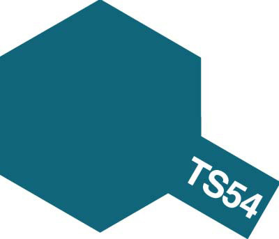 Tam85054 - Tamiya Spray Paint TS-54 Light Metallic Blue (For Hard Plastic) (100ml) - Image 2