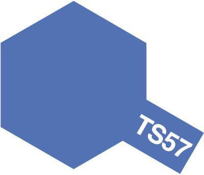 Tam85057 - Tamiya Spray Paint TS-57 Blue Violet (For Hard Plastic) (100ml) - Image 2