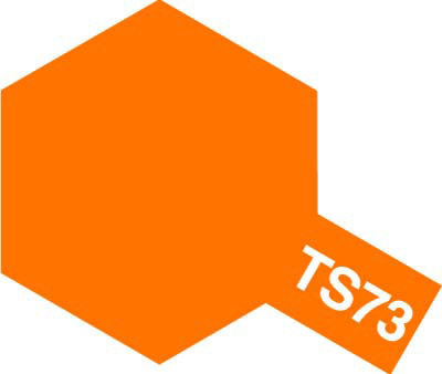 Tam85073 - Tamiya Spray Paint TS-73 Clear Orange (For Hard Plastic) (100ml) - Image 2