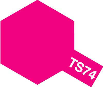 Tam85074 - Tamiya Spray Paint TS-74 Clear Red (For Hard Plastic) (100ml) - Image 2