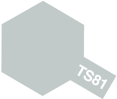Tam85081 - Tamiya Spray Paint TS-81 Royal Light Grey (For Hard Plastic) (100ml) - Image 2