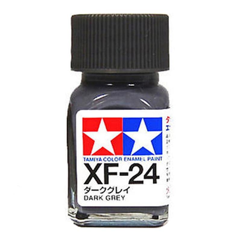 Tam80324 - Tamiya XF-24 Dark Grey Enamel Paint (10ml)