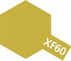 Tam80360 - Tamiya XF-60 Dark Yellow Enamel Paint (10ml) - Image 2