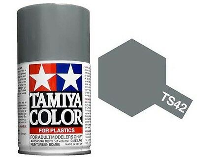 Tam85042 - Tamiya Spray Paint TS-42 Light Gun Metal (For Hard Plastic) (100ml)