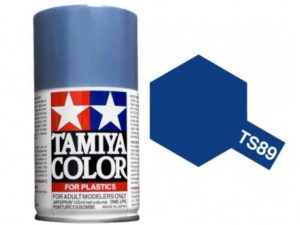 Tam85089 - Tamiya Spray Paint TS-89 Pearl Blue (For Hard Plastic) (100ml)