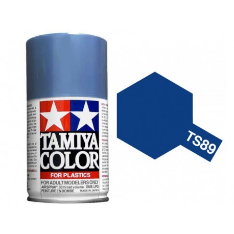 Tam85089 - Tamiya Spray Paint TS-89 Pearl Blue (For Hard Plastic) (100ml)