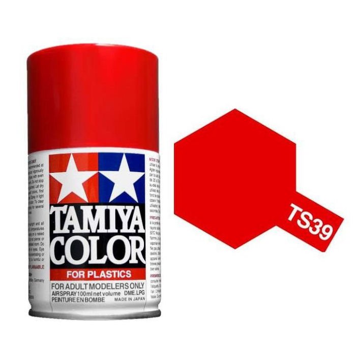 Tam85039 - Tamiya Spray Paint TS-39 Mica Red (For Hard Plastic) (100ml)