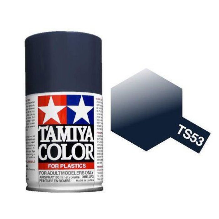 Tam85053 - Tamiya Spray Paint TS-53 Deep Metallic Blue (For Hard Plastic) (100ml)